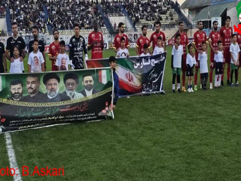 تساوی یک بر یک ملوان انزلی و فولاد خوزستان + عکس