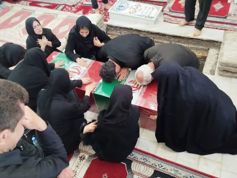 گزارش تصویری از تشییع پیکر پاک «شهید سید حمیدرضا صدیقی صابر» در آستانه اشرفیه(۲)+ فیلم