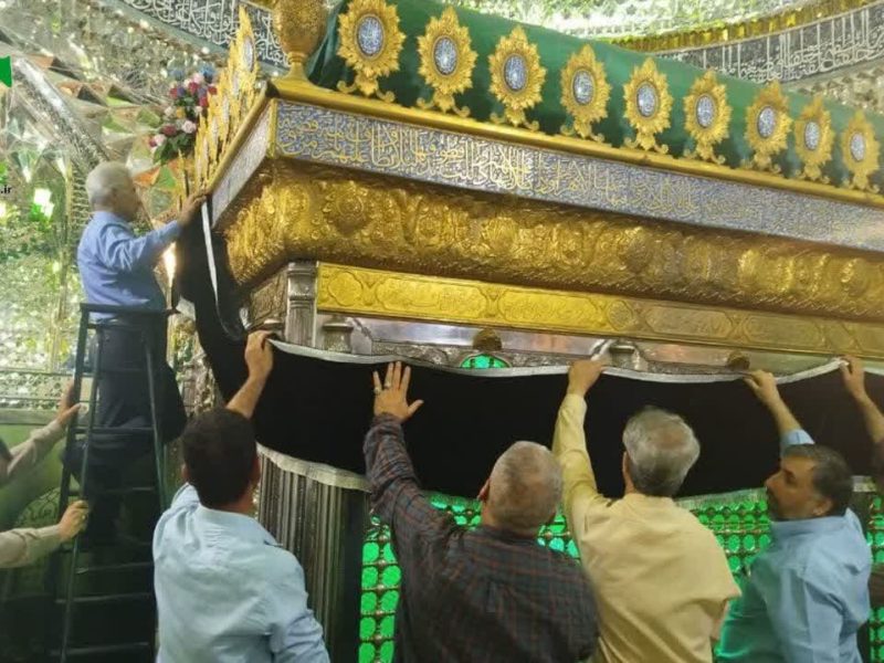 بزرگداشت شهادت امام محمد باقر (ع) در آستانه اشرفیه برگزارشد