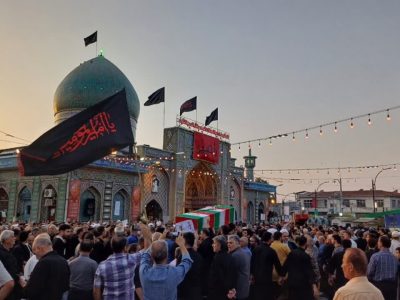 گزارش تصویری از تشییع ۱۱شهید حمله تروریستی آستانه اشرفیه (۲)