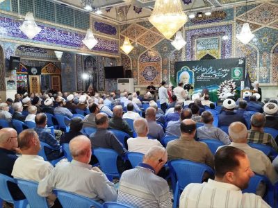 دهمین سالگرد آیت الله امینیان در آستانه اشرفیه برگزارشد