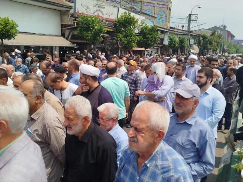 گزارش تصویری  در محکومیت رژیم صهیونیستی در حملات ددمنشانه به ایران و شهادت فرماندهان ارشد نظامی کشور