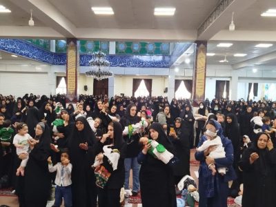 همایش شیرخوارگان حسینی در آستانه اشرفیه برگزارشد+ عکس