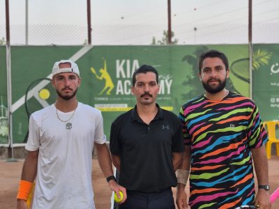 سینا مقیمی، قهرمان « جام ستارگان تنیس کیا» آستانه اشرفیه شد