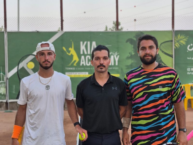 سینا مقیمی، قهرمان « جام ستارگان تنیس کیا» آستانه اشرفیه شد