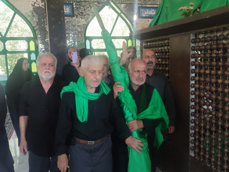 آئین سنتی علم واچینی روستای ماشک تهرانچی برگزارشد + عکس