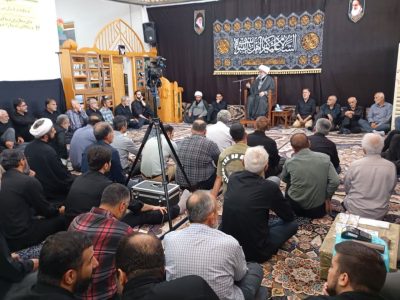 گزارش تصویری از ویژه برنامه عزاداری هیأت روضه العباس (ع) بندر کیاشهر