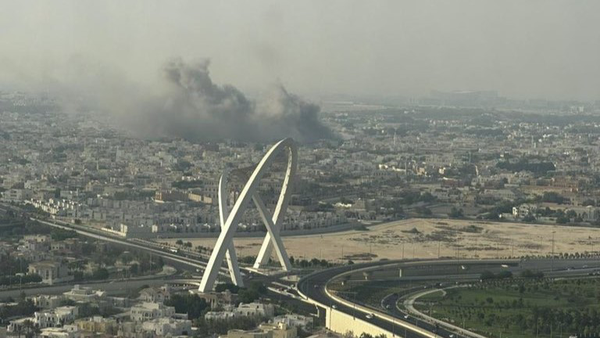 حمله هوایی اسرائیل به قطر