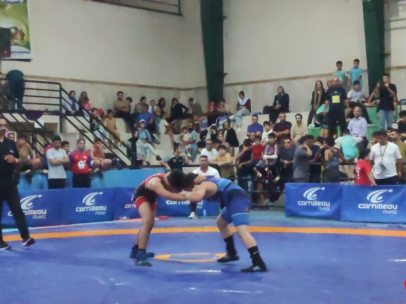 جشنواره کشتی خردسالان استان گیلان قهرمانان خود را شناخت