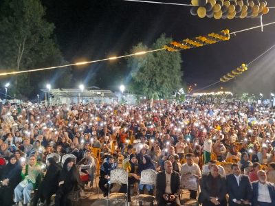 جشنواره شکرانه برنج در بندر کیاشهر برگزارشد