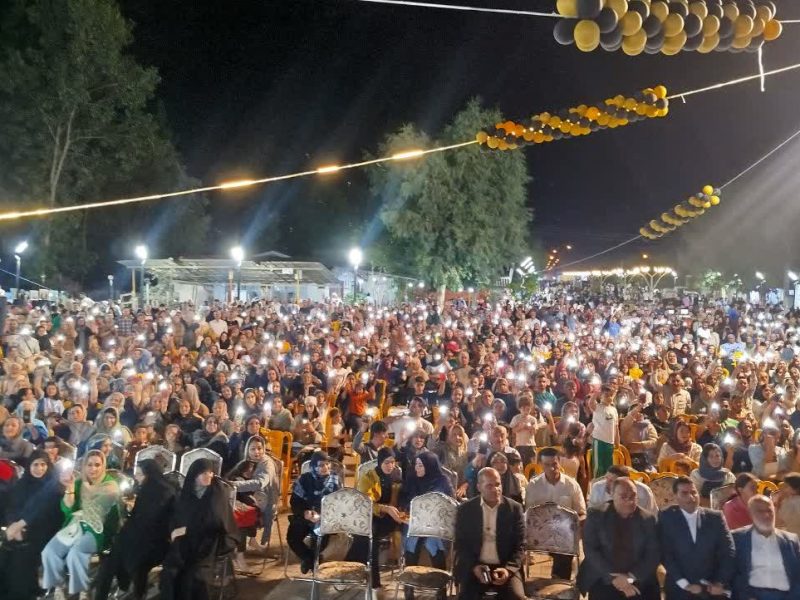 جشنواره شکرانه برنج در بندر کیاشهر برگزارشد