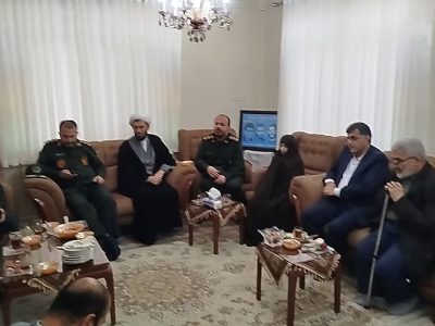 دیدار با مادر شهیدان آذرزرتشت و عزمی