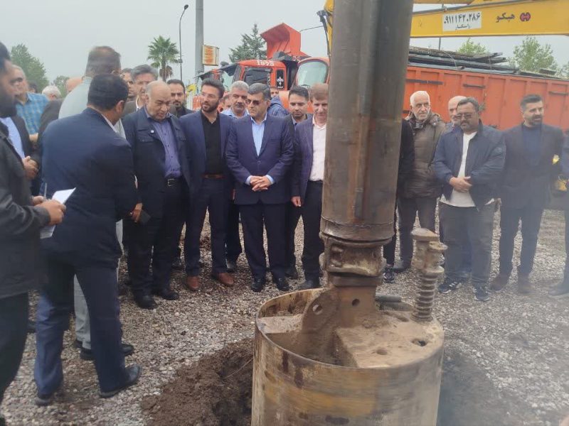 احداث تقاطع غیرهمسطح میدان کیسم در کمربندی آستانه اشرفیه آغاز شد