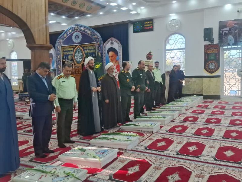 گلباران گلزار شهدای آستانه اشرفیه