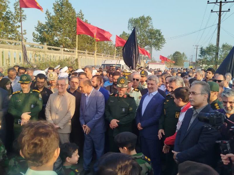 افتتاح نمایشگاه فرهنگی کنگره ملی۸هزار شهید گیلان با محوریت «پرچمداری توحید،حماسه و مقاومت