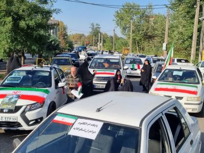 اعزام ۲۵۰  دستگاه کاروان خودرویی به کنگره ملی ۸۰۰۰ شهید استان گیلان+ عکس و فیلم