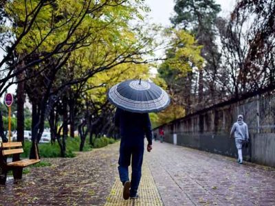 فعالیت سامانه بارشی در ۱۷ استان |  بارش رگبار باران از ظهر امروز تا دوشنبه در تهران