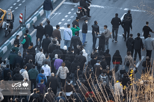 گزارش خبری از تجمع امروز خیابان لالهزار و مرکز تهران +عکس