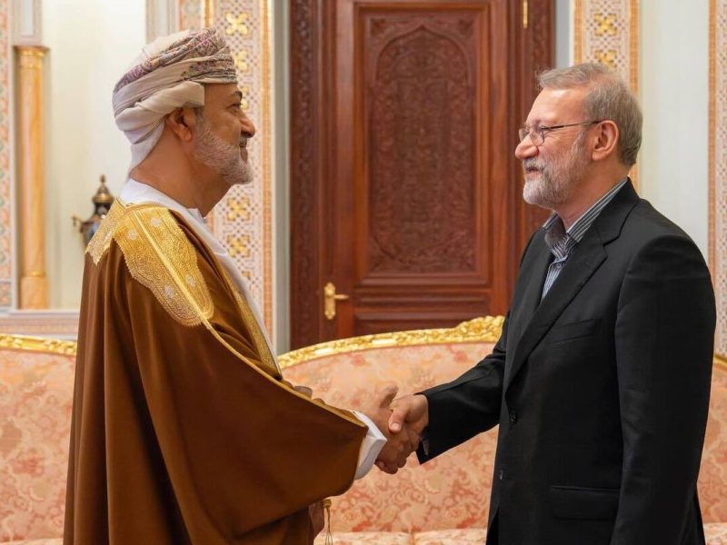 دیدار سه ساعته علی لاریجانی با سلطان عمان