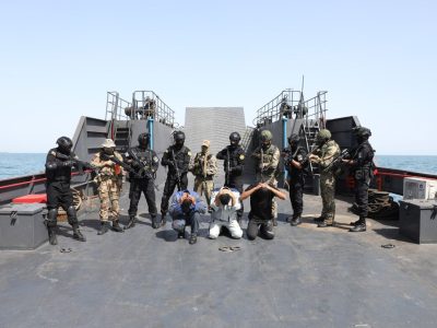 تمرین آزادسازی کشتی ربوده شده در رزمایش نیروهای دریایی ایران و فدراسیون روسیه