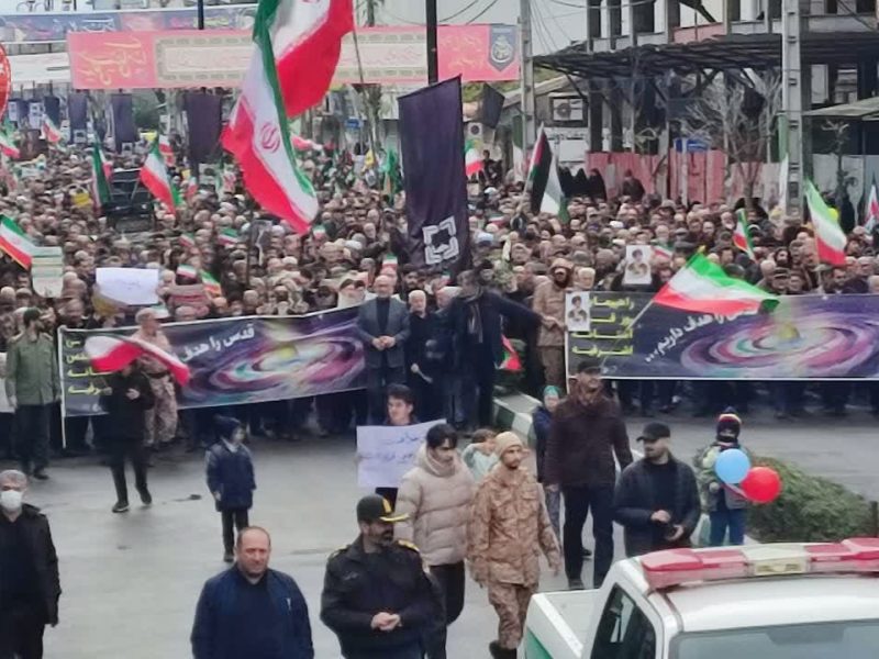 روز جهانی قدس شهرستان آستانه اشرفیه در قاب تصویر «جلال شرق»+ فیلم