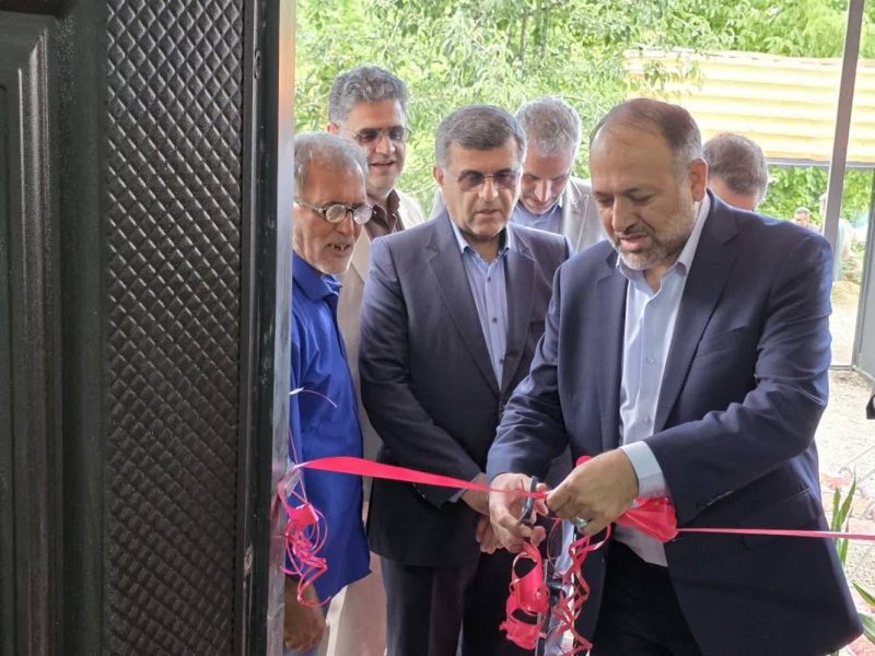 آئین  افتتاح مسکن مددجویی   در آستانه اشرفیه