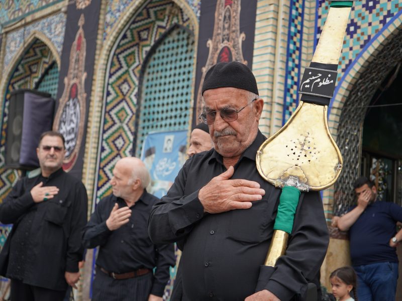 آئین سنتی علم بندی آستانه اشرفیه برگزارشد+ عکس
