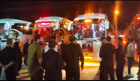 بیش از یک صد دستگاه اتوبوس و خودرو از شهرستان آستانه اشرفیه و بندر کیاشهر به تهران اعزام شدند