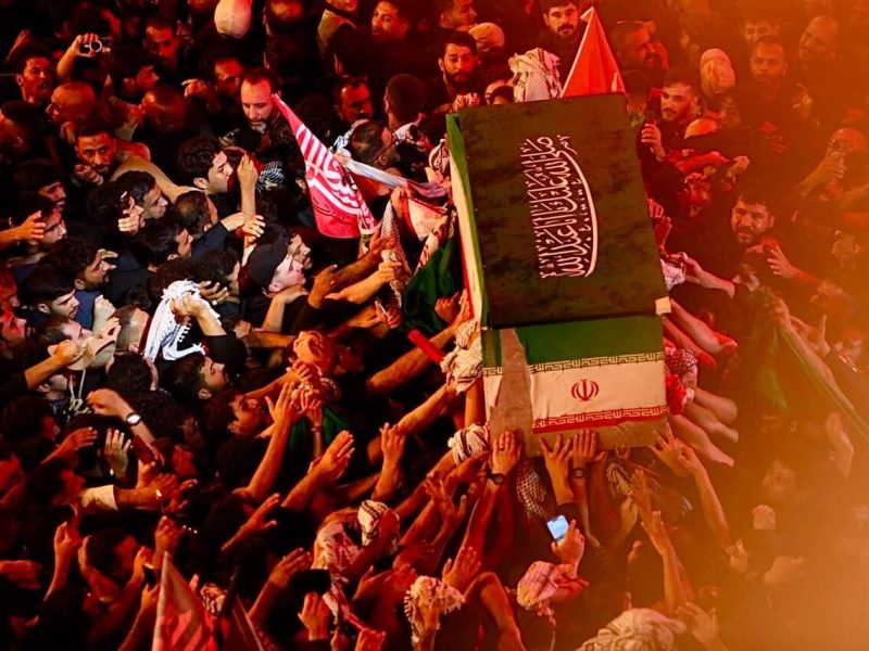 پایان مراسم وداع و تشییع امام مجاهد شهید در شهر مقدس کربلا