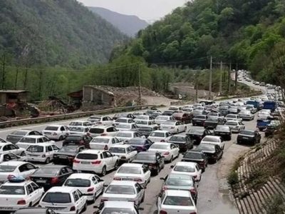 تردد بیش از ۱۱ میلیون خودرو در محورهای ورودی و خروجی گیلان