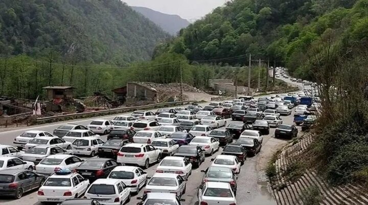 تردد بیش از ۱۱ میلیون خودرو در محورهای ورودی و خروجی گیلان