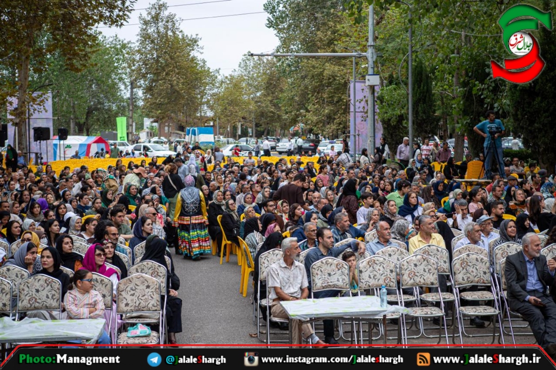 گزارش تصویری از جشنواره عطر برنج و طعم بادام زمینی در آستانه اشرفیه۲