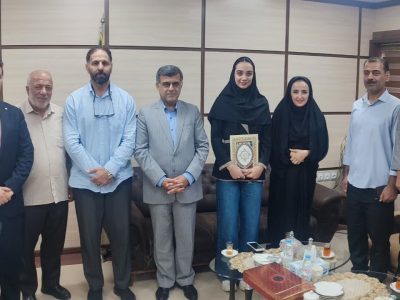 تقدیر از الهه پورصالح از سوی مدیرکل ورزش و جوانان استان گیلان