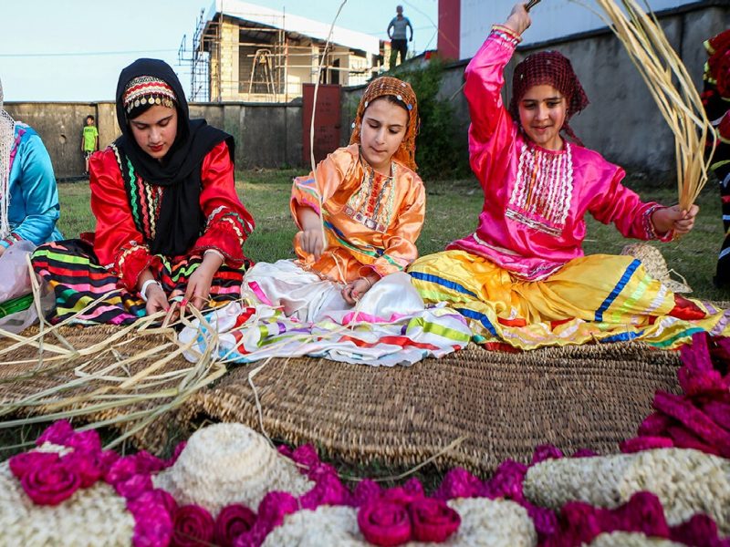 «فشتکه» روستایی در گیلان با عطر شالی و حصیر